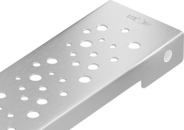 Mexen Flat M12 maskownica do odpływu liniowego 90 cm, inox - 1021090