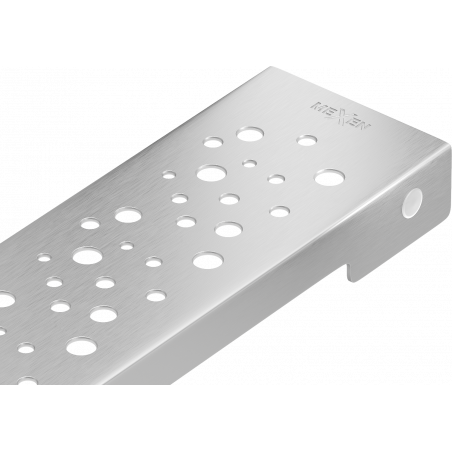 Mexen Flat M12 cubierta para desagüe lineal 100 cm, inox - 1021100