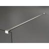 Mexen Kioto+ dušisein riiuliga Walk-in 90 x 200 cm, must ruut, harjatud nikkel - 800-090-121-97-77