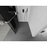 Mexen Kioto+ dušisein riiuliga Walk-in 90 x 200 cm, grafiit, gun metal - 800-090-121-95-40