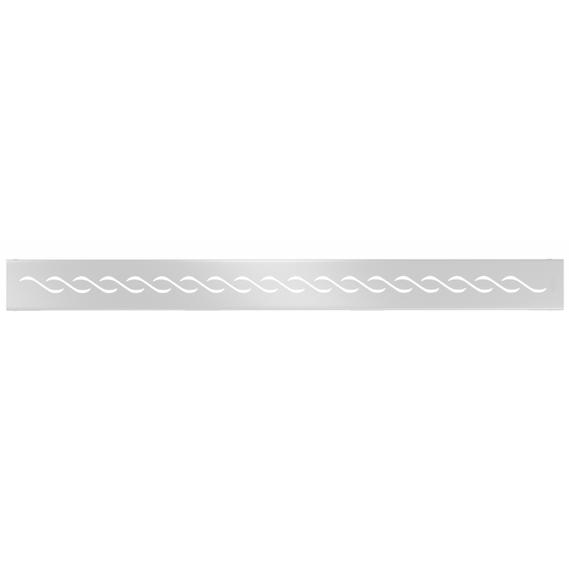Mexen Flat M18 cubierta para desagüe lineal 50 cm, inox - 1023050