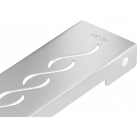 Mexen Flat M18 cobertura para ralo linear 80 cm, inox - 1023080