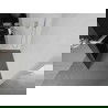 Mexen Kioto+ Duschwand mit Ablage Walk-in 130 x 200 cm, grafit, gebürstetes Nickel - 800-130-121-97-40