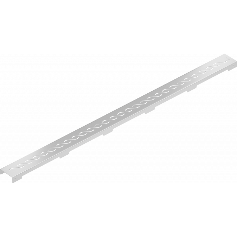 Mexen Flat M18 dekplaat voor douchegoot 90 cm, inox - 1023090