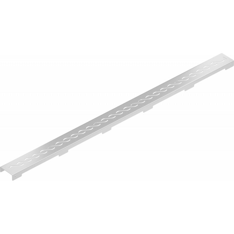 Mexen Flat M18 viemärin linjakourun peite, 100 cm, ruostumaton teräs - 1023100