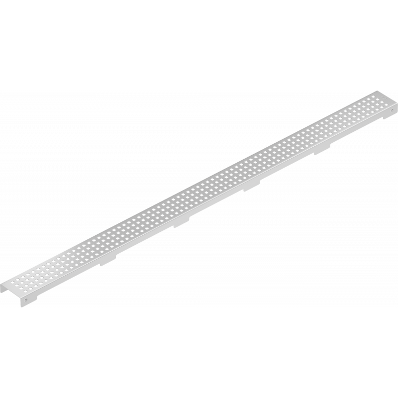 Mexen Flat M08 cubierta para desagüe lineal 90 cm, inox - 1025090