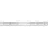 Mexen Flat M01 cover for linear drain 70 cm, inox - 1020070