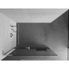 Mexen Kioto+ L dušisein riiuliga Walk-in 85 x 200 cm, läbipaistev, kroom - 800-085-123-01-00