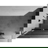 Mexen Kioto+ L douchewand met plank Walk-in 110 x 200 cm, transparant, zwart - 800-110-123-70-00