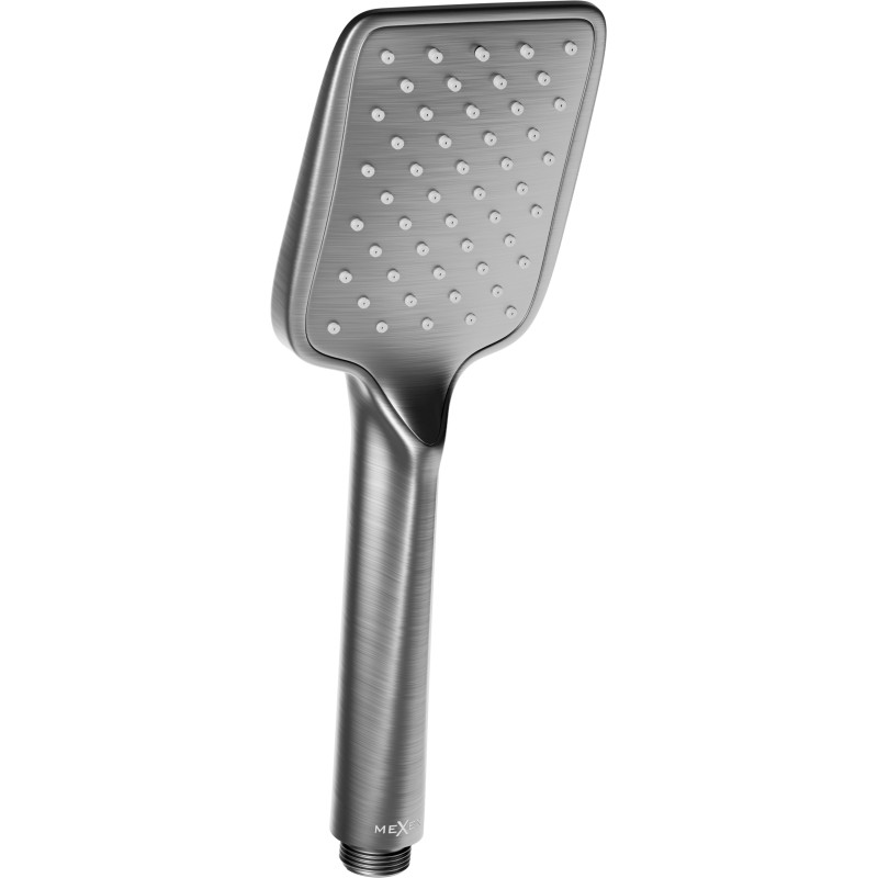 Mexen R-62 einfacher Duschkopf, gebürstetes Gun Gray - 79562-66