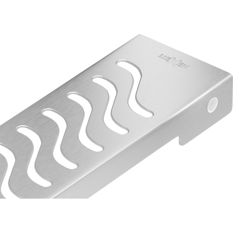 Mexen Flat Cubierta M09 para desagüe lineal de 80 cm, inox - 1028080