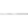 Mexen Flat Cache M09 pour drain linéaire 100 cm, inox - 1028100