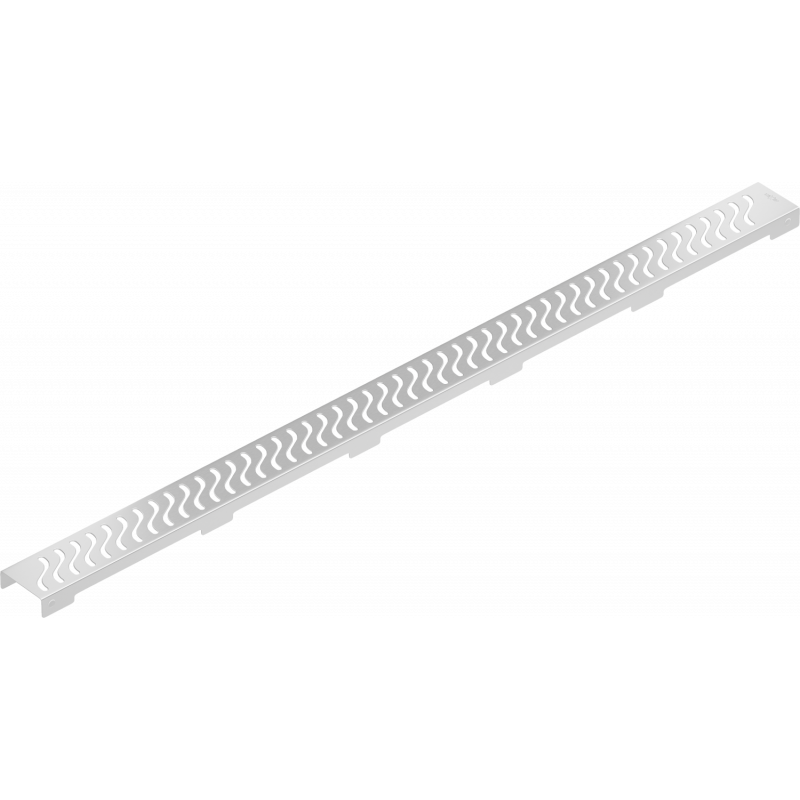 Mexen Flat Cache M09 pour drain linéaire 100 cm, inox - 1028100