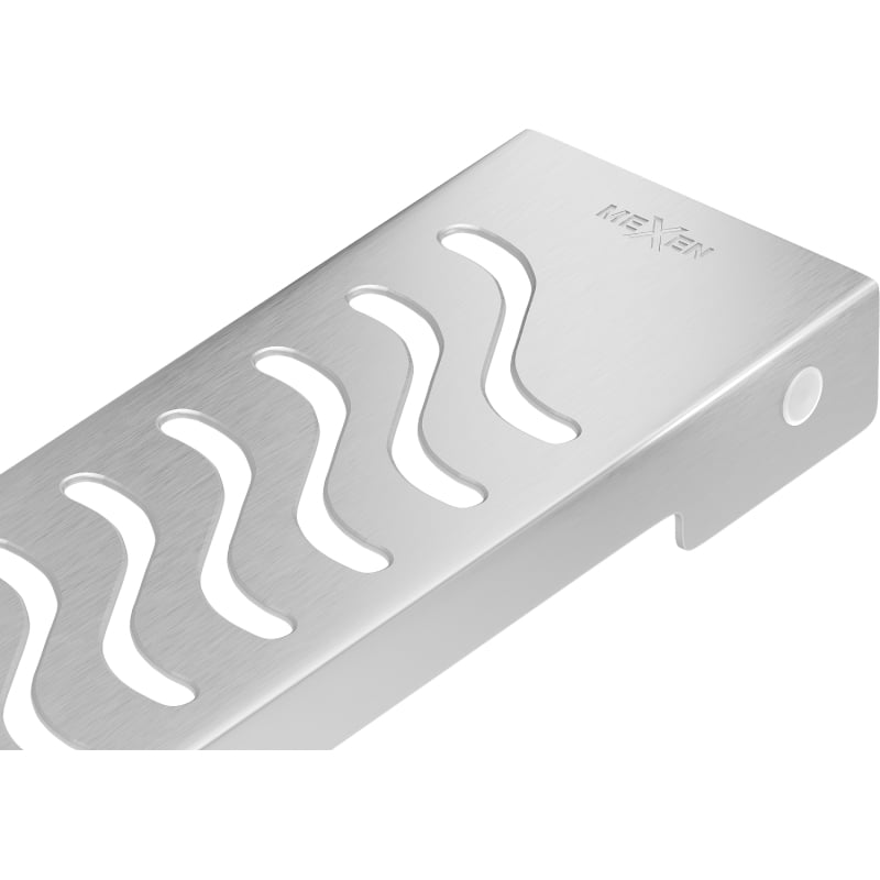 Mexen Flat M09 maskownica do odpływu liniowego 100 cm, inox - 1028100