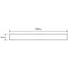 Mexen Flat M22 Abdeckung für Linienentwässerung 70 cm, Inox - 1029070