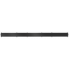 Mexen Flat M13 afdekplaat 2-in-1 voor lijnafvoer 80 cm, zwart - 1719080