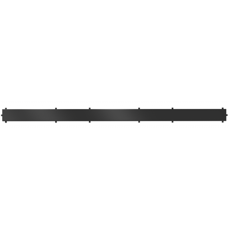 Mexen Flat M13 afdekking 2-in-1 voor lijnafvoer 90 cm, zwart - 1719090