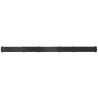 Mexen Flat M13 afdekking 2-in-1 voor lijnafvoer 90 cm, zwart - 1719090