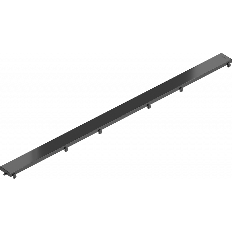 Mexen Flat M13 cubrecama 2 en 1 para desagüe lineal de 100 cm, negro - 1719100