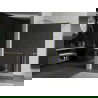 Mexen Kioto+ Duschwand mit Ablage Walk-in 70 x 200 cm, Spiegel, gebürstetes Gold - 800-070-121-55-50