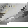 Mexen Kioto+ Duschwand mit Ablage Walk-in 70 x 200 cm, Spiegel, gebürstetes Gold - 800-070-121-55-50