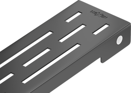 Mexen Flat M01 linear drain cover 100 cm, black - 1720100