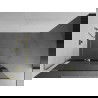 Mexen Kioto+ L Duschwand mit Ablage Walk-in 100 x 200 cm, transparent, gold - 800-100-123-50-00