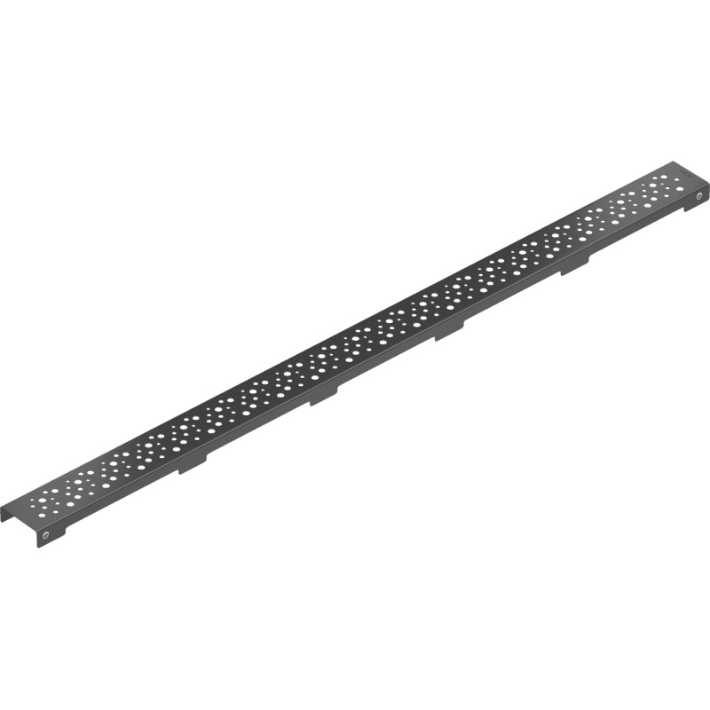 Mexen Flat M12 80 cm pikkune must dušilati - 1721080