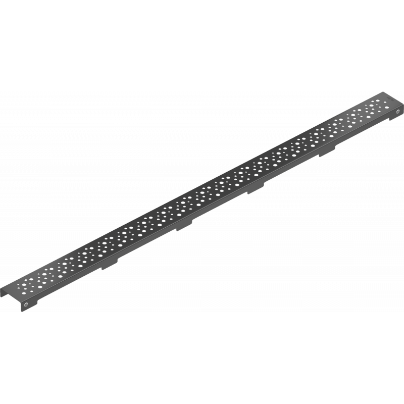 Mexen Flat M12 afdekplaat voor vloergoten 80 cm, zwart - 1721080
