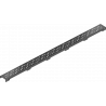 Mexen Flat M12 80 cm pikkune must dušilati - 1721080
