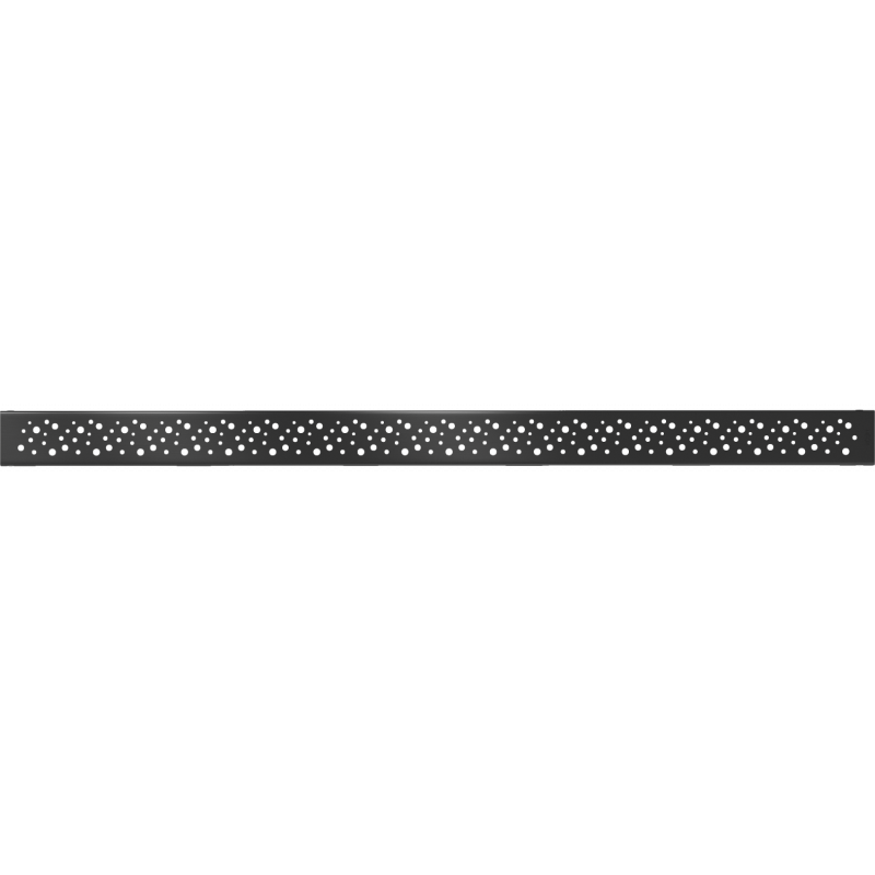 Mexen Flat M12 máscara para desagüe lineal de 90 cm, negra - 1721090