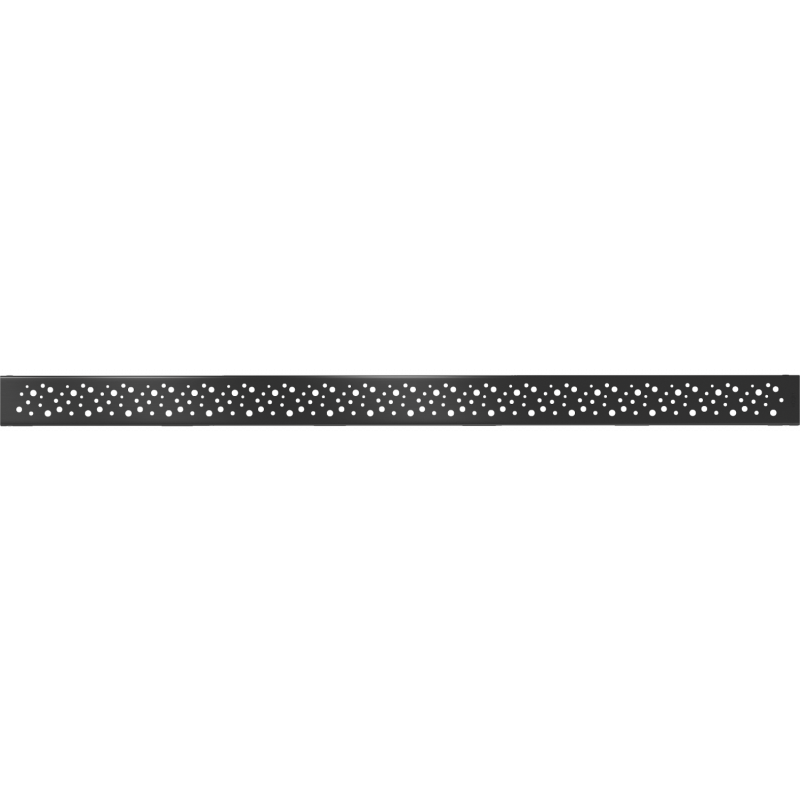 Mexen Flat M12 maskownica do odpływu liniowego 100 cm, czarna - 1721100