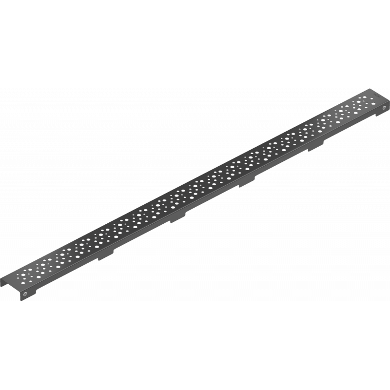Mexen Flat M12 maskownica do odpływu liniowego 100 cm, czarna - 1721100