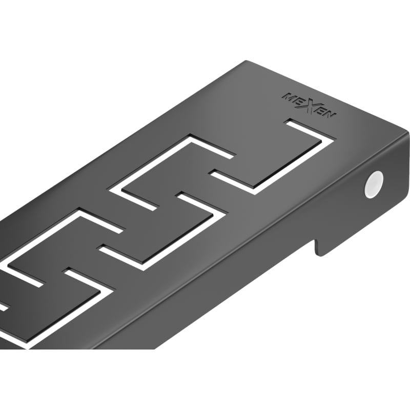 Mexen Flat M15 maska za linijski odvod 60 cm, crna - 1724060