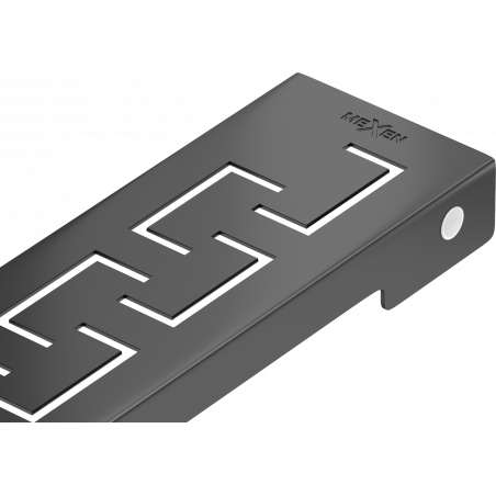 Mexen Flat M15 zwart afdekplaatje voor liniaire afvoer 60 cm - 1724060