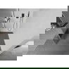 Mexen Kioto+ L douchewand met plank Walk-in 80 x 200 cm, transparant/mat, zwart - 800-080-123-70-35