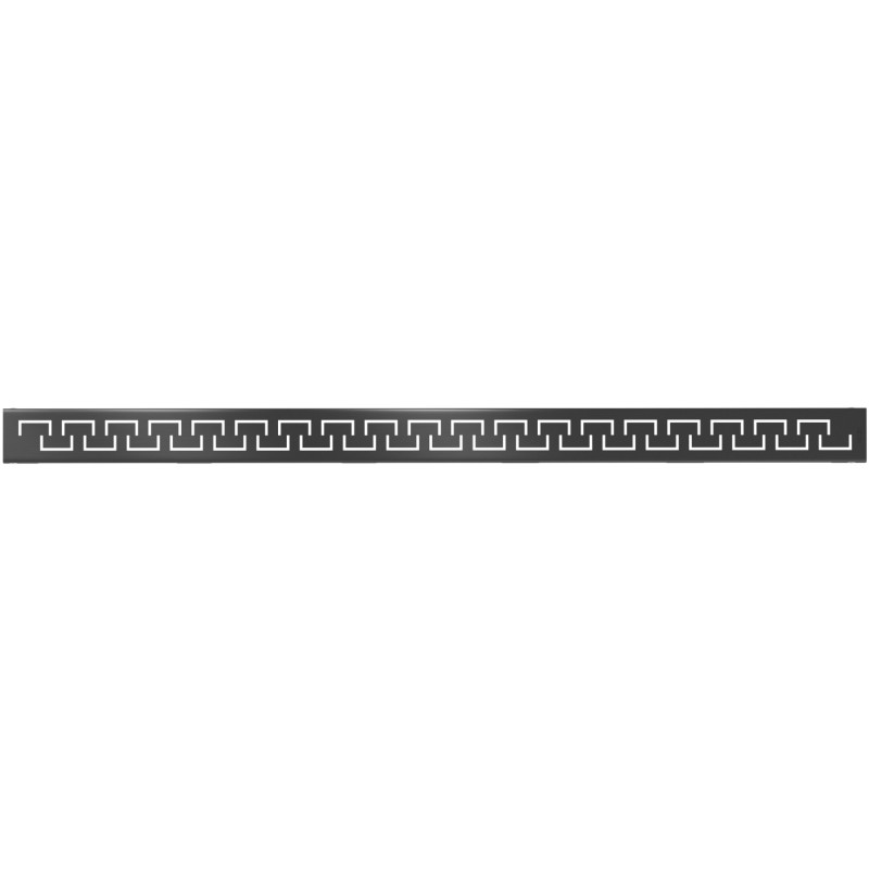 Mexen Flat M15 lineaarse äravoolu kate 90 cm, must - 1724090