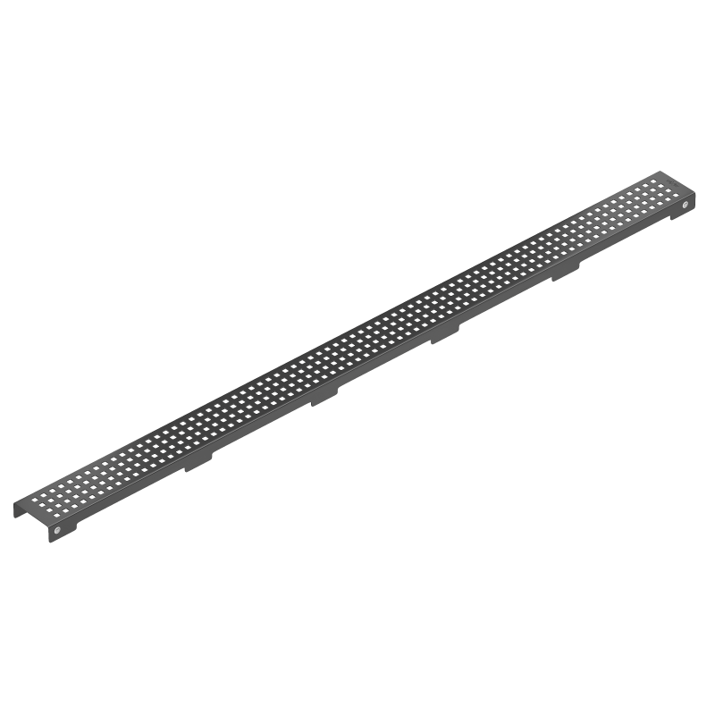 Mexen Flat M08 cubierta para desagüe lineal 80 cm, negra - 1725080