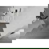 Mexen Kioto+ L douchewand met plank Walk-in 80 x 200 cm, ijs, zwart - 800-080-123-70-30