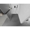 Mexen Kioto+ L dušisein riiuliga Walk-in 70 x 200 cm, härm, must - 800-070-123-70-30