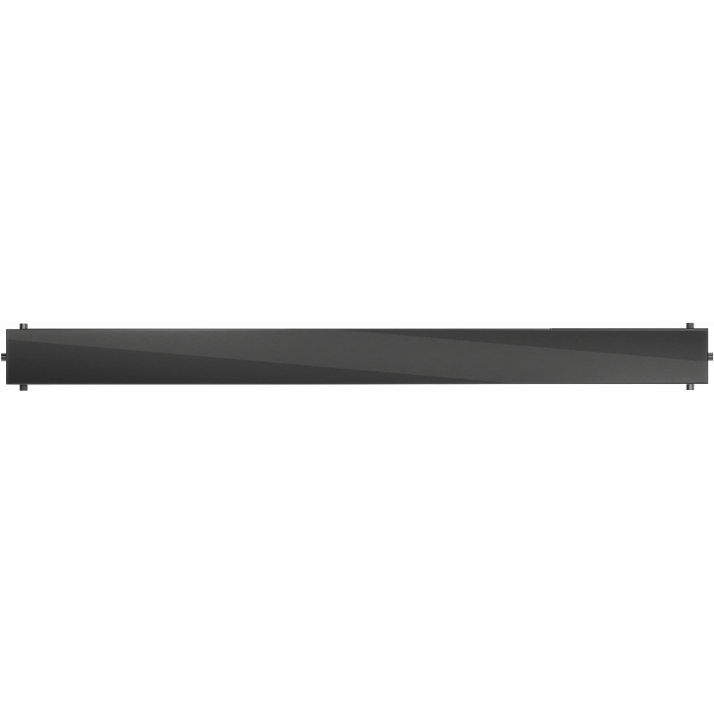 Mexen Flat MGB afdekplaat voor lijnafvoer 50 cm zwart glas - 1026050