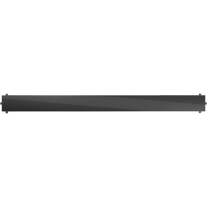 Mexen Flat MGB maskownica do odpływu liniowego 50 cm czarne szkło - 1026050