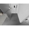 Mexen Kioto+ L dušiseinaga riiul Walk-in 80 x 200 cm, matt, harjatud gun gray - 800-080-123-66-30