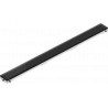 Mexen Flat MGB afdekplaat voor lijnafvoer 50 cm zwart glas - 1026050
