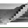 Mexen Kioto+ L Duschwand mit Ablage Walk-in 70 x 200 cm, transparent/matt, gebürstetes Nickel - 800-070-123-97-35