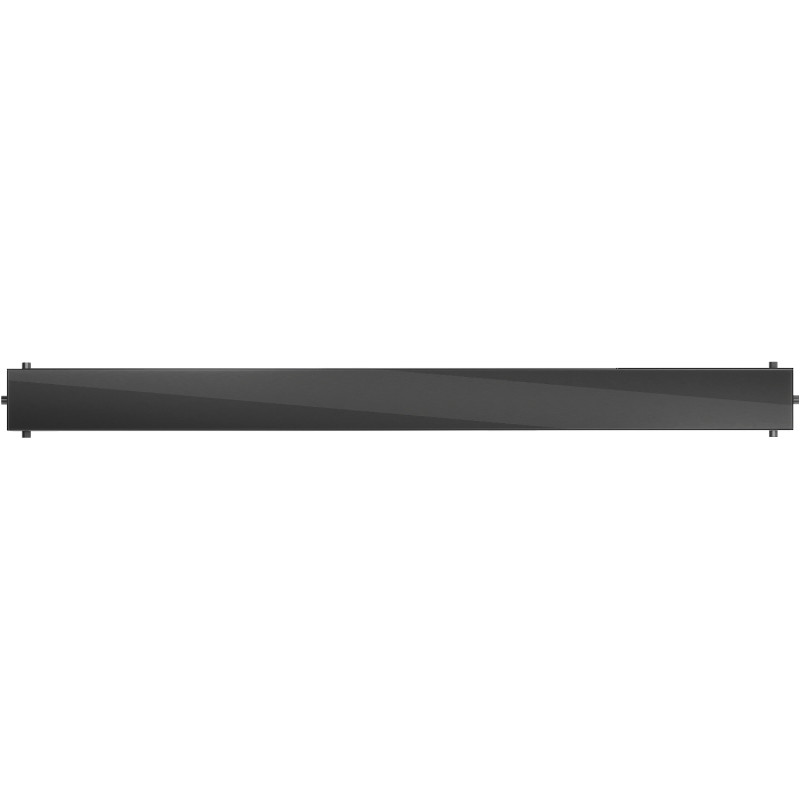 Mexen Flat MGB lineaarse äravoolu kate 70 cm, must klaas - 1026070