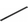 Mexen Flat MGB Abdeckung für Linienentwässerung 80 cm, Schwarzes Glas - 1026080