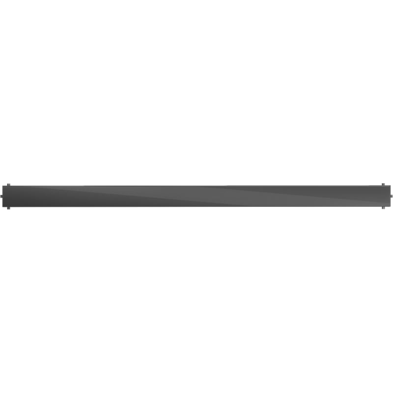 Mexen Flat MGB cover for linear drain 80 cm, black glass - 1026080