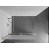 Mexen Kioto+ L dušisein riiuliga Walk-in 80 x 200 cm, härmatis, harjatud nikkel - 800-080-123-97-30