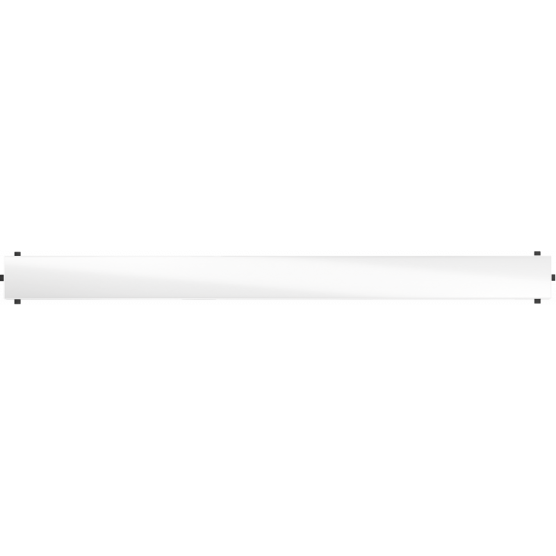 Mexen Flat MGW cubierta para drenaje lineal 50 cm, vidrio blanco - 1027050